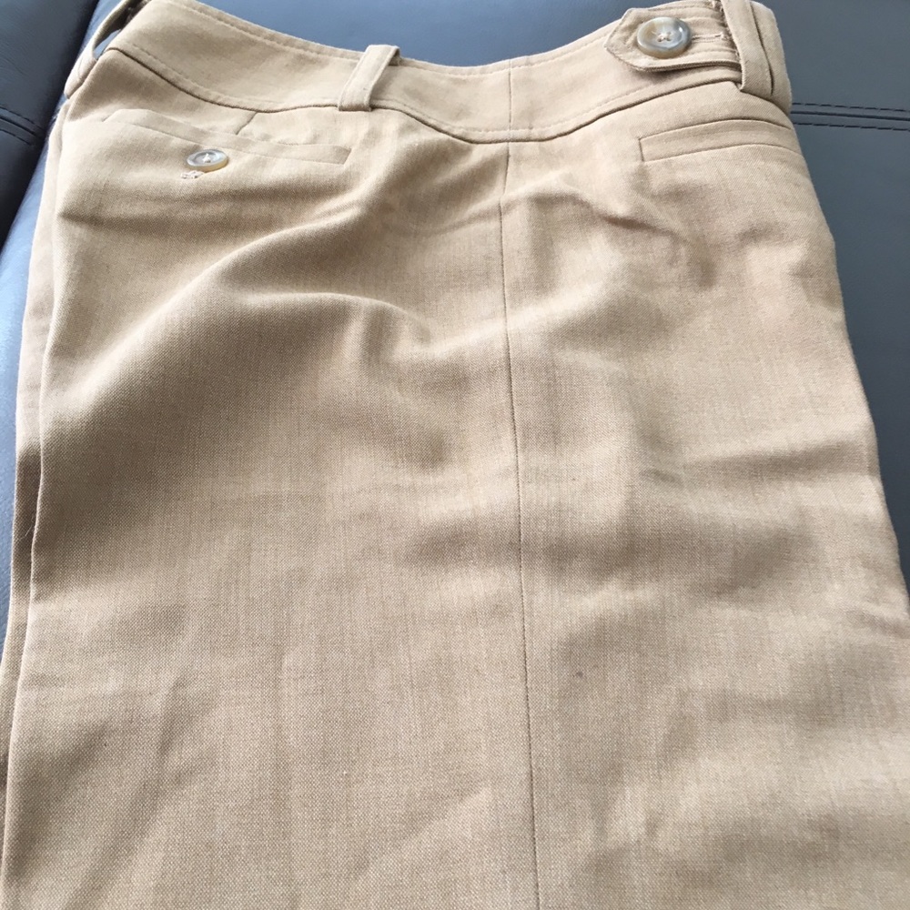 Ann Taylor camel dress pants